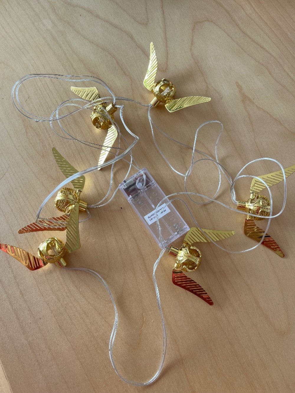 Harry Potter Golden Snitch String Lights (Pottery Barn)